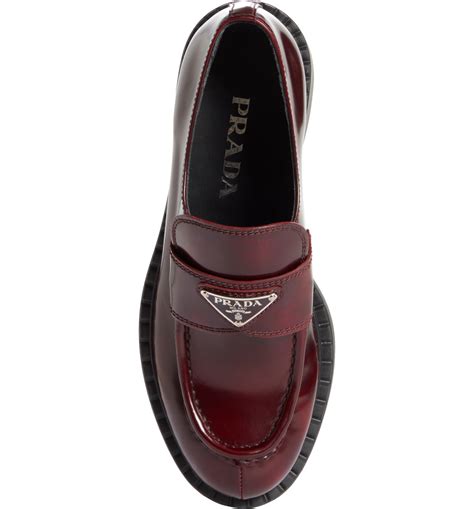 Prada Triangle Logo Loafer (Women) 